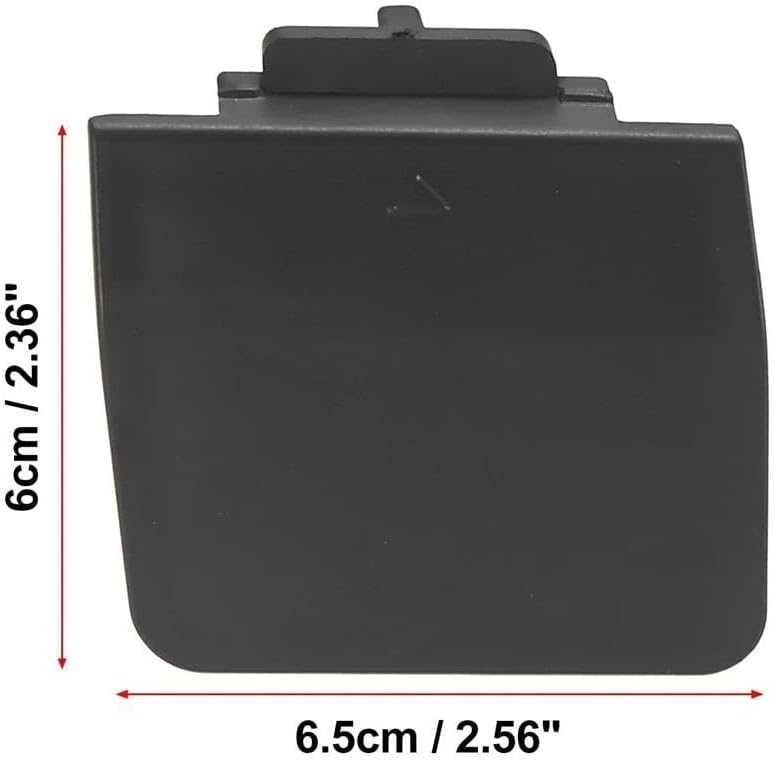 for E60 M- Sport 2003-2010 Car Rear Bumper Tow Hook Eye Coupler Trailer Cover Cap