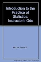 Introduction to the Practice of Statistics/Instructors Manual 0716720256 Book Cover