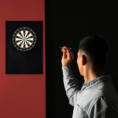 QSTDGVPW Dartboard Surround Dartboard Backboard EVA Easy to Install Professional Backing Wall Protection Dart Board Wall Protector