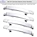 4Pcs Exterior Door Handles Compatible with Nissan Rogue 2010-2015,Nissan Murano 2003-2007,Infiniti FX35 FX45 2003-2008 ,Front and Rear Left and Right Replaces 80640-CA012 80640CA012,Without Smart Key