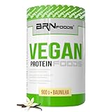 Vegan Protein 900g - BRN Foods (Baunilha)