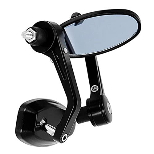 Rétroviseurs de guidon moto pour Suzuki Burgman et V-Strom embout de guidon noir