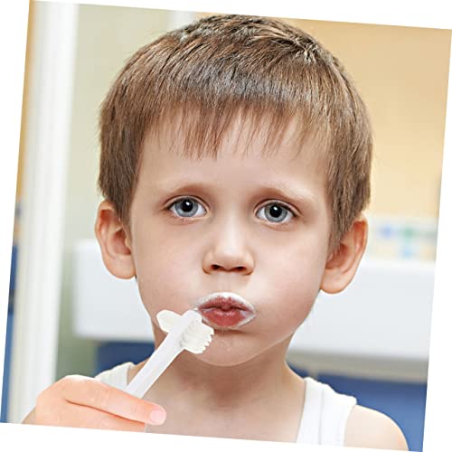 HEALEEP 6 Stück Teiliges Zahnbürste für Erwachsene Kleine Doppelseitige Zahnbürste zur Zahnersatzreinigung Tragbare Gebissbürste mit Ergonomischem Design für Tägliche Mundpflege – Bild 4