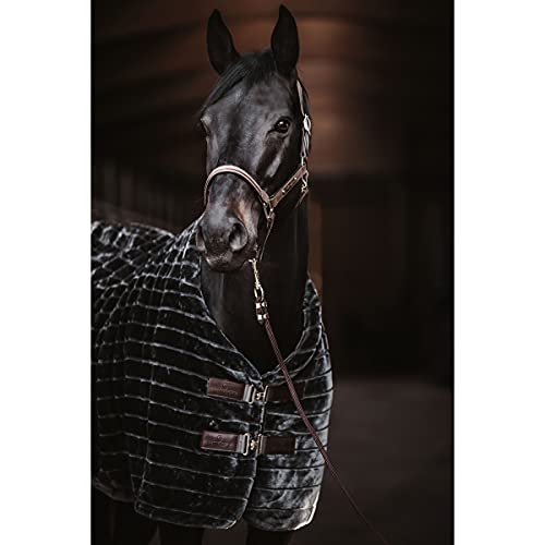 Couverture de box cheval fourrure synthétique pour cheval tondu - 3