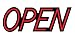 Optiva 20" Ultra Bright LED OPEN Sign