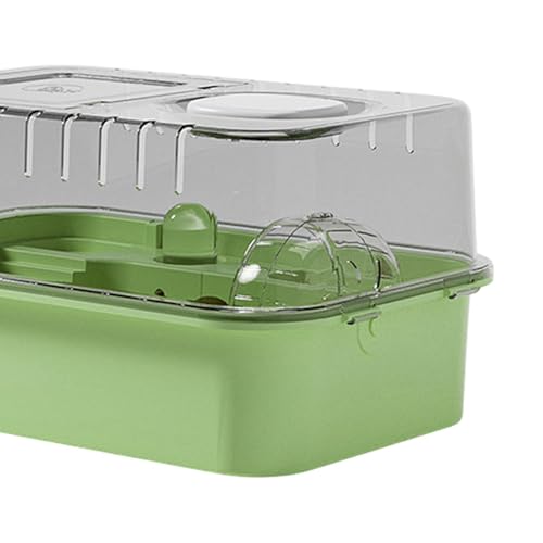 Cage acrylique hamster interactive et transparente avec zone d'exercice maximale - 4