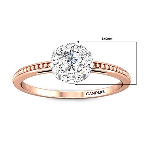 Image of Candere by Kalyan Jewellers Cubic Zirconia Ring for Women