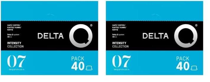 Cafe delta q descafeinado capsulas xl monodosis intensidad 1 (Paquete de 2)