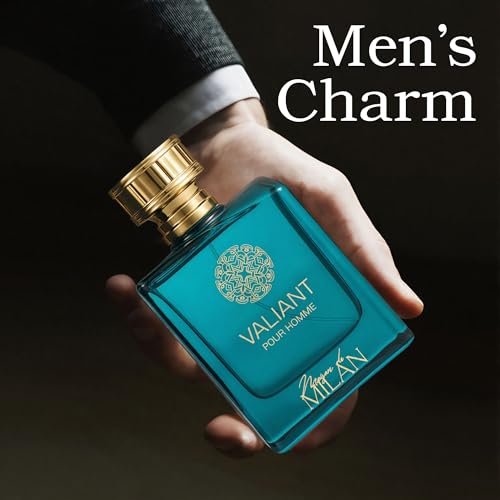 Image of AFLUXE VALIANT, Men's Fragrance, Long Lasting EDP, Classic Elegant Scent for Formal and Evening Wear, Premium Perfume for Daily Use, 3.4 Fl Oz