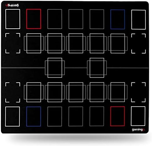 The Gaming Mat Company YuGiOh Playmat for YuGiOh Cards- Master 2 Players TCG Playmat with Pendulum and Link Zones- Large YuGiOh Game Mats- Yu Gi Oh Card Gaming Table suitable for YuGiOh Structure Deck