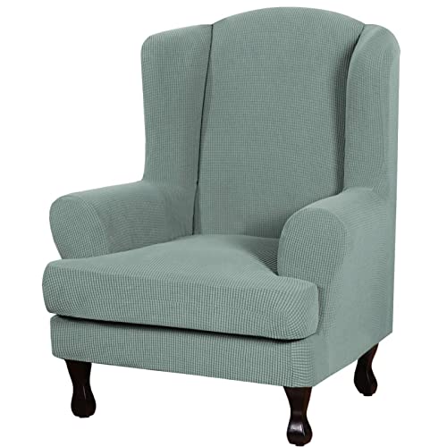 Revêtement de canapé extensible vert pastel finition haut de gamme
