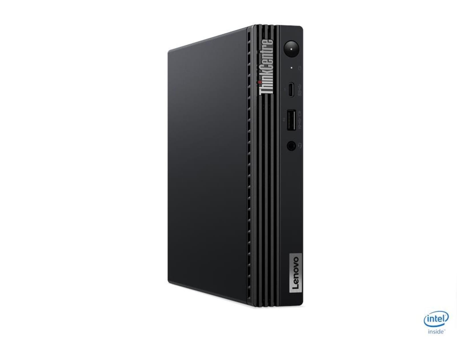 Lenovo ThinkCentre M80q Micro Tower Desktop | Core i5-10500T - 500GB HDD + 128GB SSD Hard Disk - 64GB RAM | 6 core @ 3.8GHz Win 10 Pro Nero