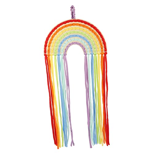 VANZACK Rainbow Hair Clip Holder Bow Organizer for Wall Hanging Storage Decoration for Hair Accessories for Bedroom Nursery Decor Non Fading Design