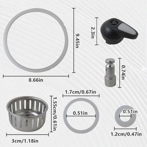 Repuestos para olla a presión, compatible Instant Pot Lux 5 y 6 Qt miniatura 3