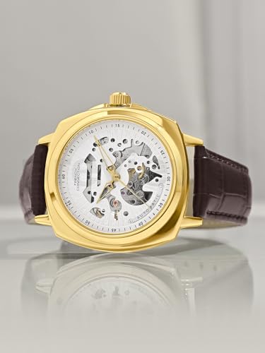 Image of French Connection Silver Skeleton Dial | Automatic Watch for Men's | FCA03-7
