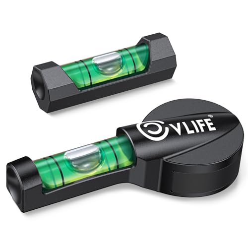 CVLIFE Scope Level Scope Leveling Kit with Magnetic Bases High Visibility Bubble Level with Strong Metal Structure for Optics Accessories Leveling System