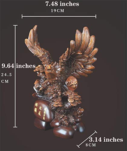 Statue d'aigle pour dynamiser une décoration intérieure trop terne