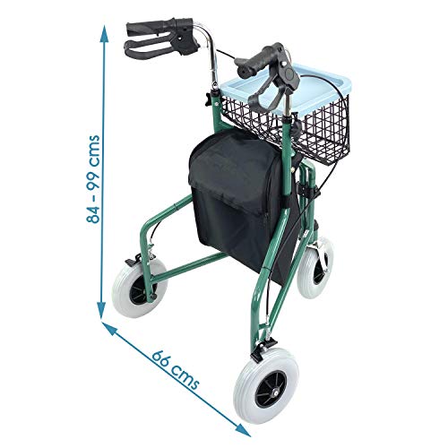 Image of KosmoCare Rollator Walker (Tri-Wheeled)