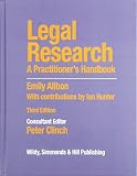 Legal Research: A Practitioner's Handbook