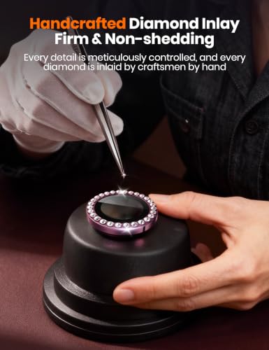 Image of Hoerrye for Phone 18 Pro Max Camera Lens Protector - Bling Diamond