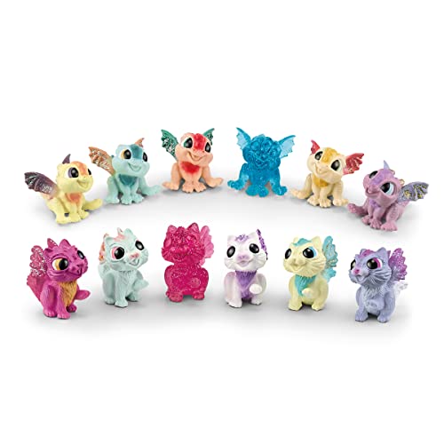 Schleich Bayala, Collectible Surprise Egg Toys For Kids, Easter Basket Fillers, 6-Piece Hatching Baby Animals With Assorted Kitten And Dragon Toys, Ages 5+ #TOP5