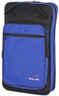 Ortola 6509-031 - Funda baqueta batería, 8 compartimentos, color negro y azul