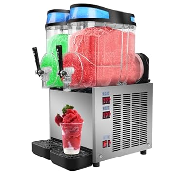 2 flavor slush machine