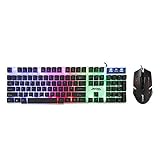 Jedel GK100 RGB Gaming Keyboard & Mouse Set - Image 2