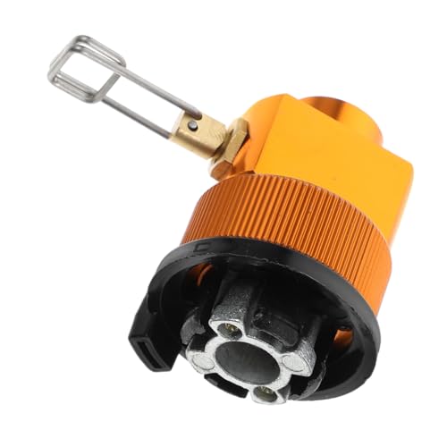 ORFOFE Isobutane Canister Adapter Propane Tank Adapter Hose for Camping Stove Leakproof Gas Refill Valve for Gas Burner