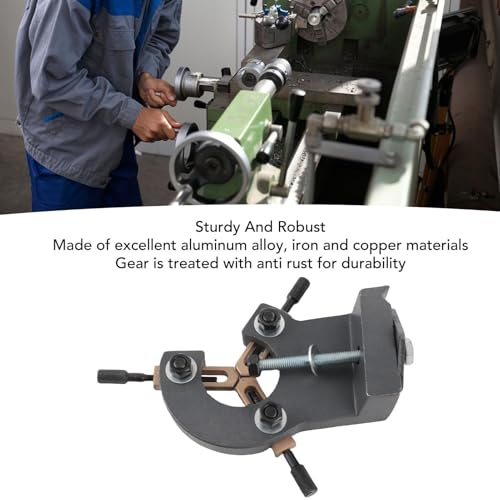 Soporte Estabilizador Metálico para Torno Mini Lathe miniatura 4