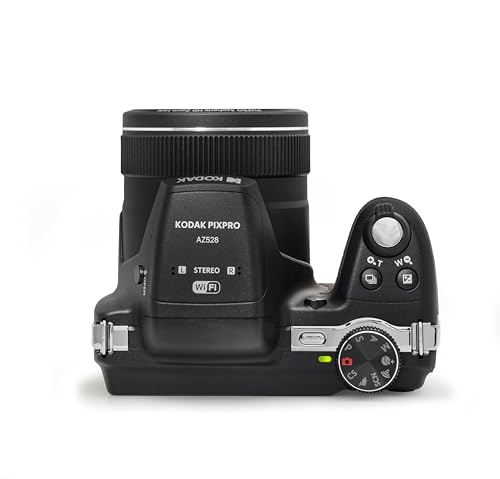 Kodak PIXPRO Astro Zoom AZ528-BK 16 MP Digital Camera with 52x Optical Zoom 24mm Wide Angle Lens 6 fps Burst Shooting 1080P Full HD Video Wi-Fi Connectivity and a 3" LCD Screen (Black) by KODAK - Image 2