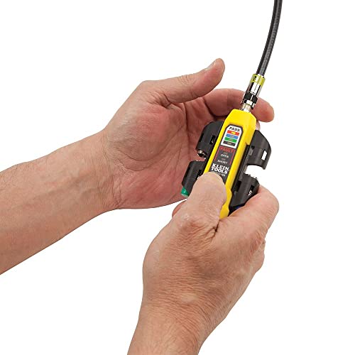 Klein Tools Vdv512-101 Explorer 2 Coax Tester Kit, Includes Cable Tester / Wire Tracer / Coax Mapper With Remotes To Test Up To 4 Locations #TOP2