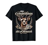 Meine Lederhose trägt noch der Hirsch! Kinder Trachten T-Shirt Herren. Party Outfit Tracht Ersatz Lederhose T-Shirt bayrisch. Bayern Shirt Geschenk bayrischer Bua & Lausbua. Trachtenhemd Herren Trachtenshirt passend für Oktoberfest, T-Shirt Herren Tracht.