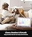 Cozyla Digital Calendar+ 2: 15.6'' Wall Planner Touch Screen Chore Chart Customize Dashboard Smart Electronic Calendar for Family Schedules Meal Planner Support App Store with Stand White