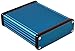 HAMMOND 1455B1202BU Metal Enclosure, 1455 Series, Extruded, Plastic End Panels, PCB Box, Aluminium, 19.15 mm, 71.74 mm