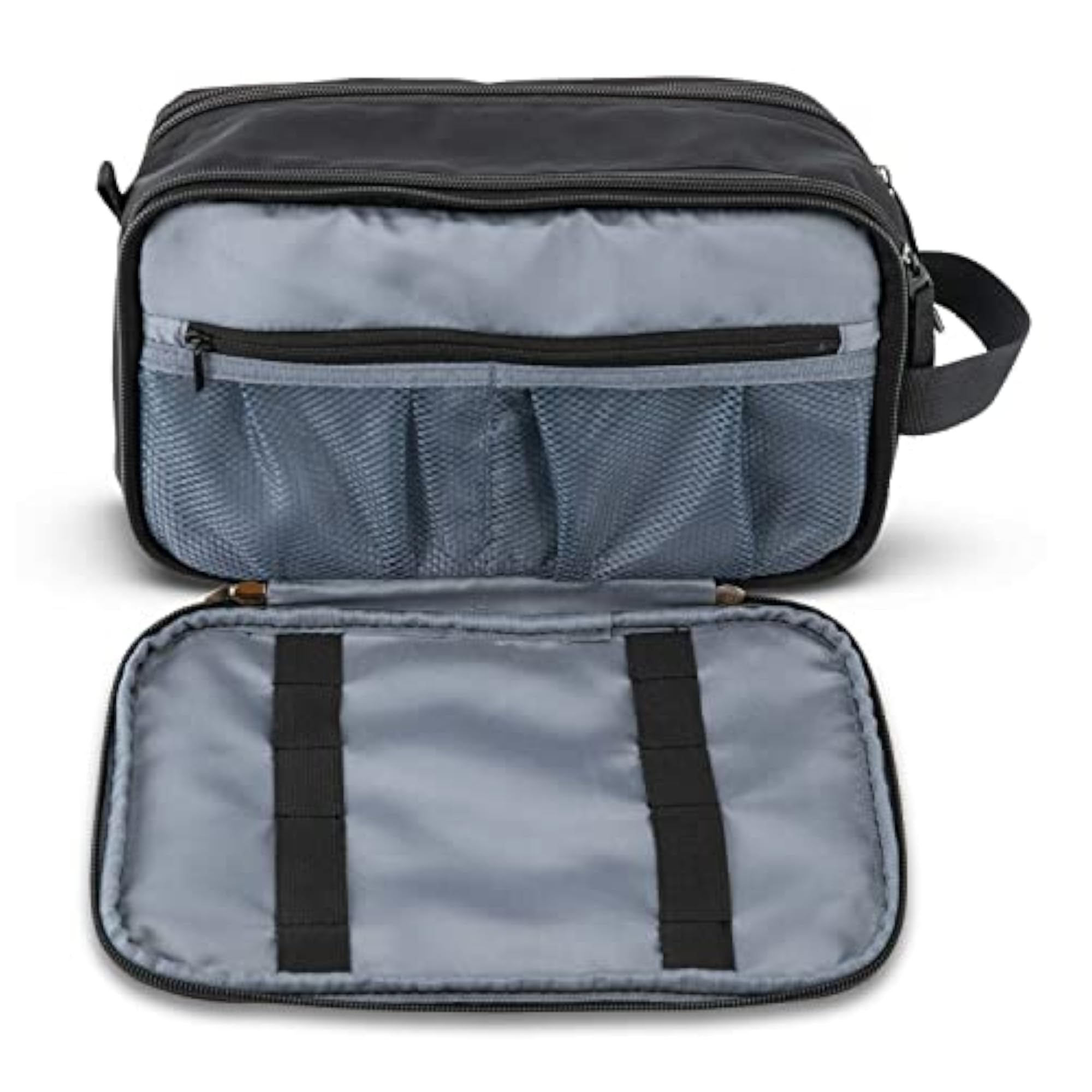 Samsonite Top Zip Deluxe Travel Kit, Black