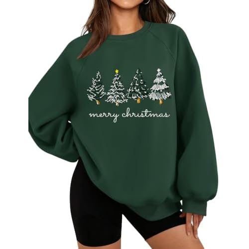 AKEWEI Sweatshirt for Women Oversized Long Sleeve 