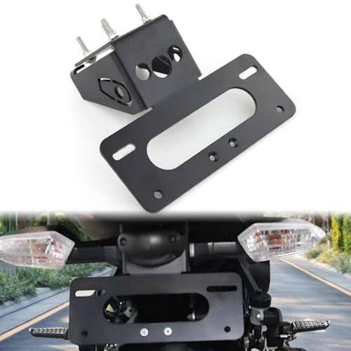 Support de plaque moto Z1000 queue arrière kit d'élimination cadre noir
