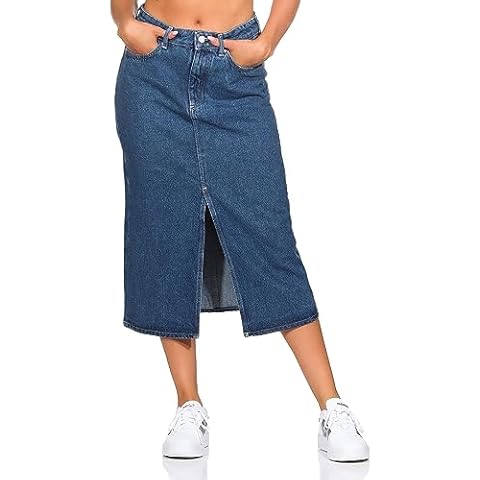 ONLY Women's Onlbianca Midi Skirt with Slit Cover