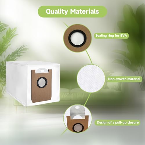 Image of WAIKAS Dust Bags for Airrobo & FIXR Robot Vacuum, 20-Pack