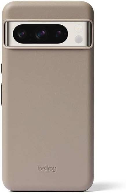 Bellroy Leather Case for Pixel 8 Pro – (Leather Google Phone Case) - SimplyTaupe