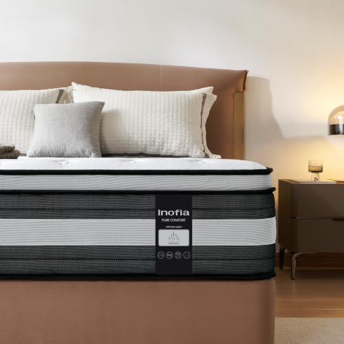 Inofia Ace Hybrid Matratze 90x200cm H3 Mittelfest 7-Zonen 100-Nächte-Probeschlaf Orthopädisch