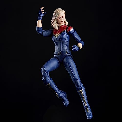 Marvel Legends Series Captain Marvel, The Marvels 6-Inch Collectible Action Figures, Toys for Ages 4 and Up - image 6