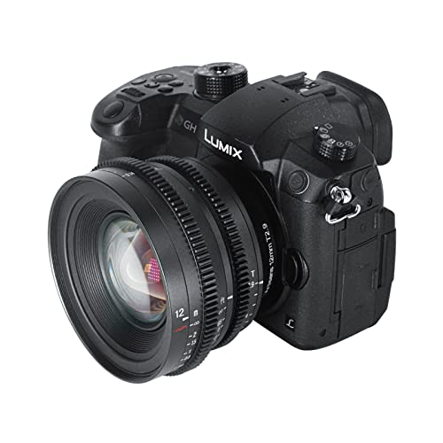 Lente Cine 12mm T2.9 APS-C Manual Montaje MFT - Fernando Cortés