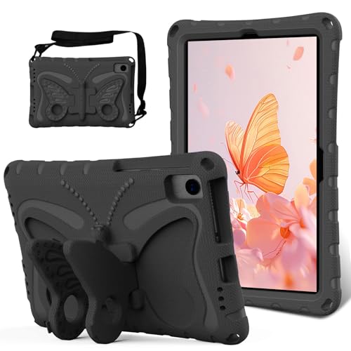 Funda antiamarilleo para tableta Compatible con Samsung Galaxy Tab A7 de 10,4 pulgadas T500/T505/T507 (2020), funda protectora ligera de EVA Compatible with niños a prueba de golpes, funda con correa