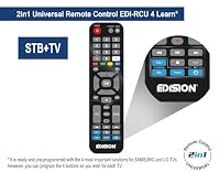 EDISION Proton S2 Plus Full HD Satelliten Receiver FTA, 2in1 Komfort-Fernbedienung, Unicable tauglich (DVB-S2, HDMI, SCART, S/PDIF, USB, LAN, USB WiFi Support, Vorinstallierte deutsche Programmliste) – Ansicht 5