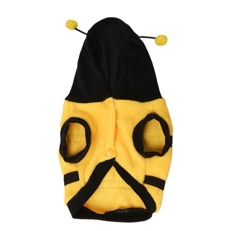 Disfraz Abeja para Perro Pequeño Sudadera Halloween
