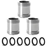 3 Stück Wasserhahn Adapter Set, CNYMANY Adapter Set für Küchenbelüfter Erhöhen Männlich M22mm...