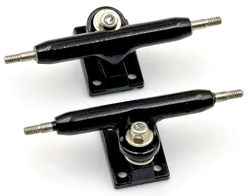 RACOFSB A1 Pro Fingerboard Trucks 36mm 34mm 32mm with New Base and Pivot Cup (32mm Black)