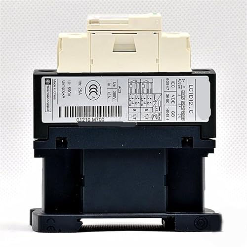 Contacteur 12A LC1D12B7C AC24V monophasé pour circuit de commande